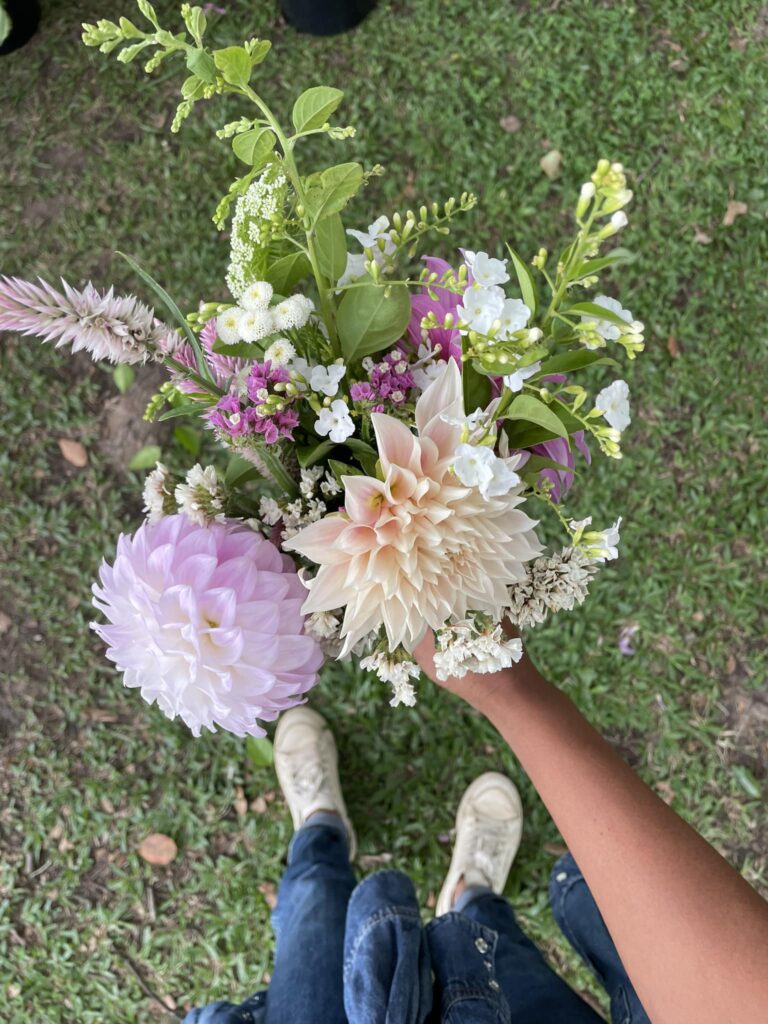 Flower Farmstead - Dahlia posy